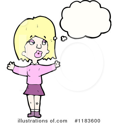Royalty-Free (RF) Woman Clipart Illustration by lineartestpilot - Stock Sample #1183600