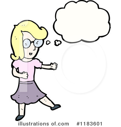 Royalty-Free (RF) Woman Clipart Illustration by lineartestpilot - Stock Sample #1183601