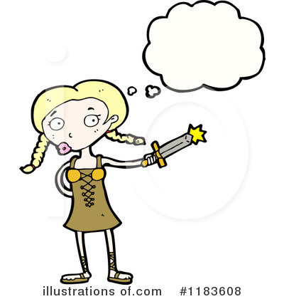 Royalty-Free (RF) Woman Clipart Illustration by lineartestpilot - Stock Sample #1183608