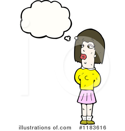 Royalty-Free (RF) Woman Clipart Illustration by lineartestpilot - Stock Sample #1183616