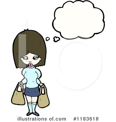 Royalty-Free (RF) Woman Clipart Illustration by lineartestpilot - Stock Sample #1183618