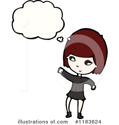Royalty-Free (RF) Woman Clipart Illustration by lineartestpilot - Stock Sample #1183624
