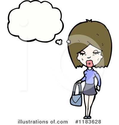 Royalty-Free (RF) Woman Clipart Illustration by lineartestpilot - Stock Sample #1183628