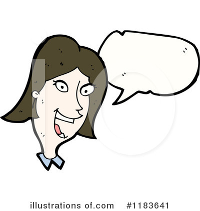 Royalty-Free (RF) Woman Clipart Illustration by lineartestpilot - Stock Sample #1183641