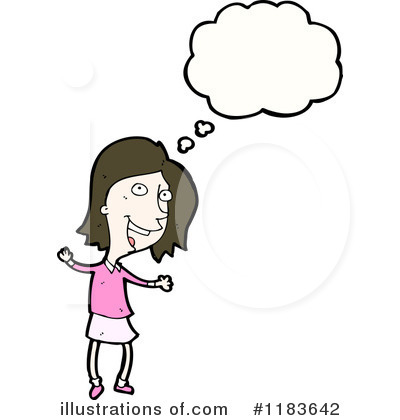 Royalty-Free (RF) Woman Clipart Illustration by lineartestpilot - Stock Sample #1183642