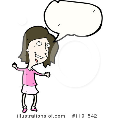 Royalty-Free (RF) Woman Clipart Illustration by lineartestpilot - Stock Sample #1191542