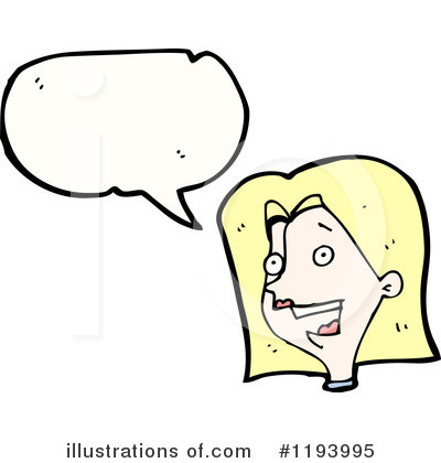 Blonde Woman Clipart #1193995 by lineartestpilot