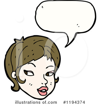 Royalty-Free (RF) Woman Clipart Illustration by lineartestpilot - Stock Sample #1194374