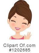 Woman Clipart #1202685 by Melisende Vector