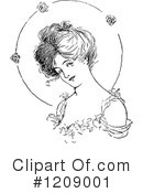 Woman Clipart #1209001 by Prawny Vintage