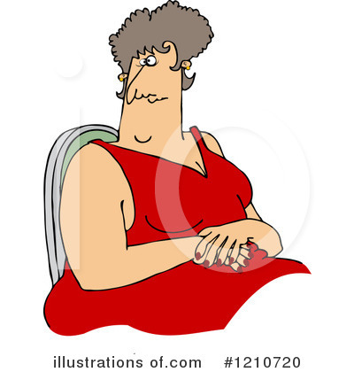 Royalty-Free (RF) Woman Clipart Illustration by djart - Stock Sample #1210720
