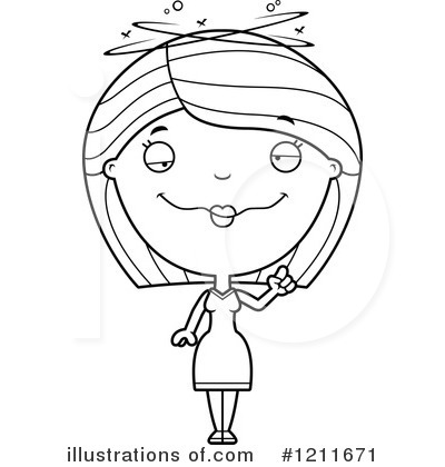 Royalty-Free (RF) Woman Clipart Illustration by Cory Thoman - Stock Sample #1211671