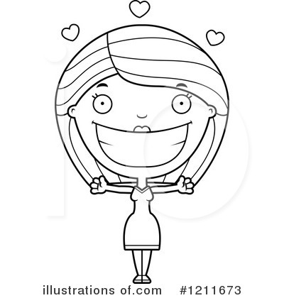 Royalty-Free (RF) Woman Clipart Illustration by Cory Thoman - Stock Sample #1211673