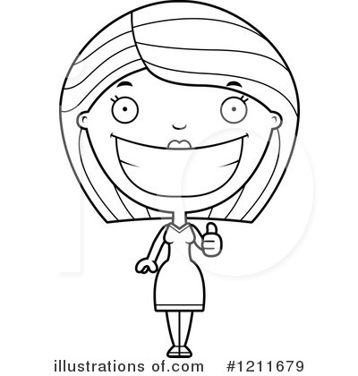 Royalty-Free (RF) Woman Clipart Illustration by Cory Thoman - Stock Sample #1211679