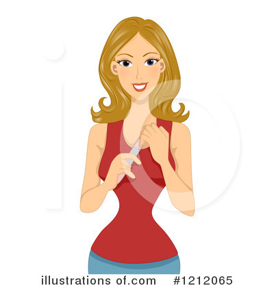 Royalty-Free (RF) Woman Clipart Illustration by BNP Design Studio - Stock Sample #1212065