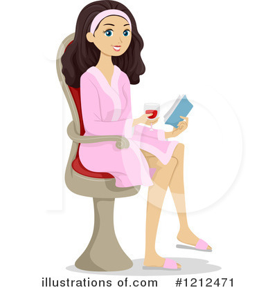 Royalty-Free (RF) Woman Clipart Illustration by BNP Design Studio - Stock Sample #1212471