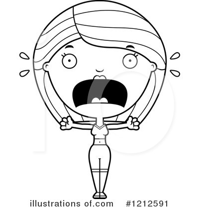 Royalty-Free (RF) Woman Clipart Illustration by Cory Thoman - Stock Sample #1212591