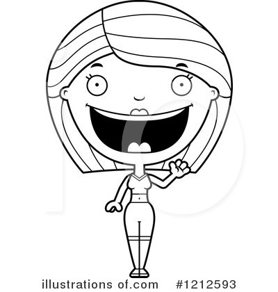 Royalty-Free (RF) Woman Clipart Illustration by Cory Thoman - Stock Sample #1212593