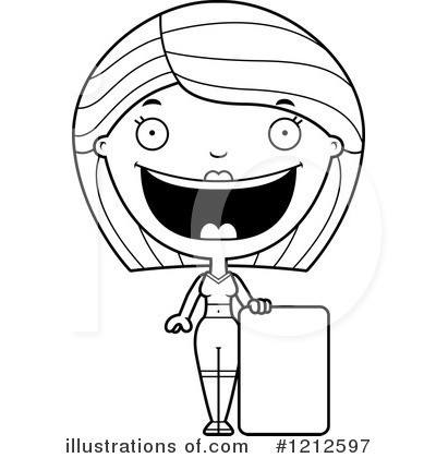 Royalty-Free (RF) Woman Clipart Illustration by Cory Thoman - Stock Sample #1212597