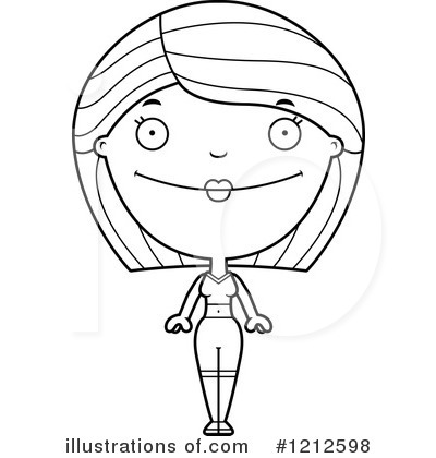 Royalty-Free (RF) Woman Clipart Illustration by Cory Thoman - Stock Sample #1212598