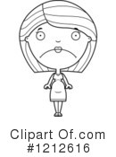 Woman Clipart #1212616 by Cory Thoman