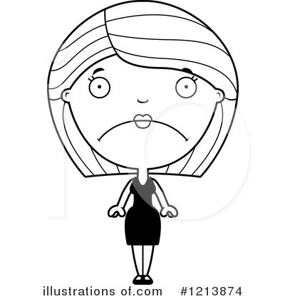 Royalty-Free (RF) Woman Clipart Illustration by Cory Thoman - Stock Sample #1213874