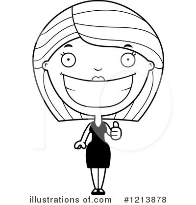 Royalty-Free (RF) Woman Clipart Illustration by Cory Thoman - Stock Sample #1213878