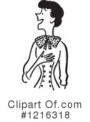 Woman Clipart #1216318 by Picsburg