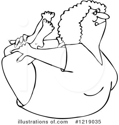 Royalty-Free (RF) Woman Clipart Illustration by djart - Stock Sample #1219035