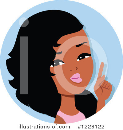 Royalty-Free (RF) Woman Clipart Illustration by Monica - Stock Sample #1228122