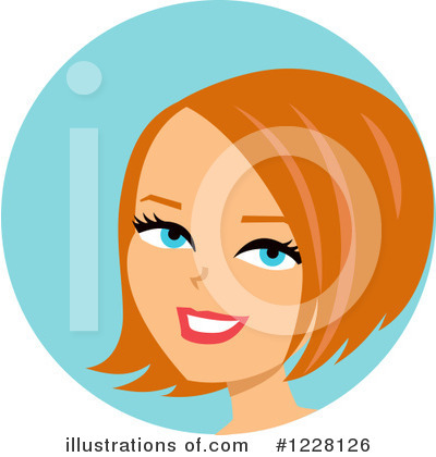 Royalty-Free (RF) Woman Clipart Illustration by Monica - Stock Sample #1228126