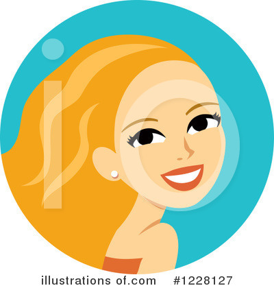 Blonde Woman Clipart #1228127 by Monica