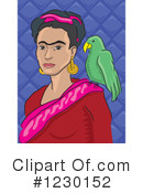Woman Clipart #1230152 by David Rey