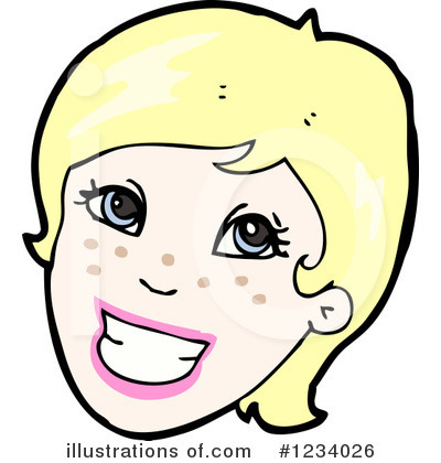 Royalty-Free (RF) Woman Clipart Illustration by lineartestpilot - Stock Sample #1234026