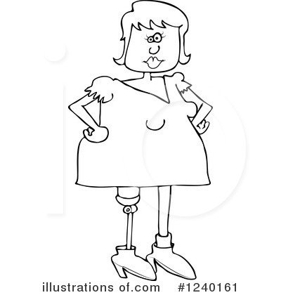 Royalty-Free (RF) Woman Clipart Illustration by djart - Stock Sample #1240161