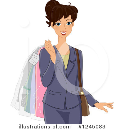 Royalty-Free (RF) Woman Clipart Illustration by BNP Design Studio - Stock Sample #1245083