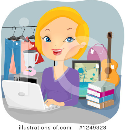 Royalty-Free (RF) Woman Clipart Illustration by BNP Design Studio - Stock Sample #1249328