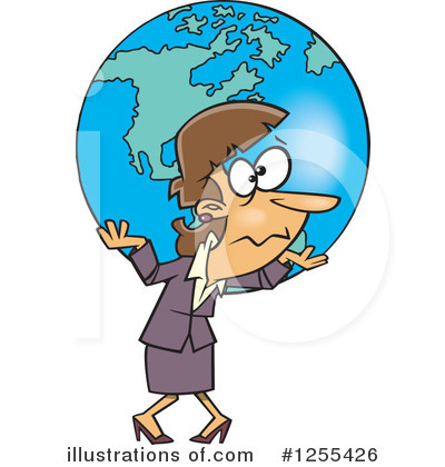 Earth Clipart #1255426 by toonaday