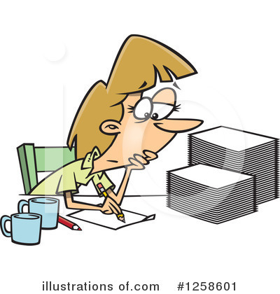 Office Clipart #1258601 by toonaday