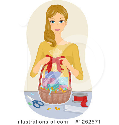 Royalty-Free (RF) Woman Clipart Illustration by BNP Design Studio - Stock Sample #1262571