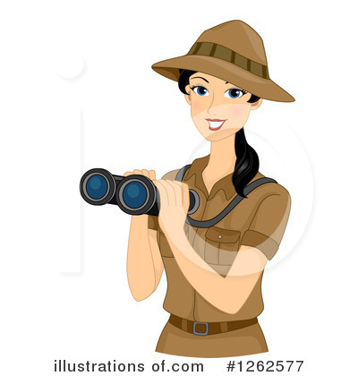 Binoculars Clipart #1262577 by BNP Design Studio