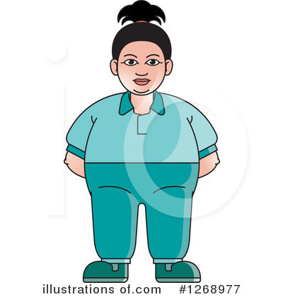 Royalty-Free (RF) Woman Clipart Illustration by Lal Perera - Stock Sample #1268977