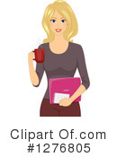 Woman Clipart #1276805 by BNP Design Studio