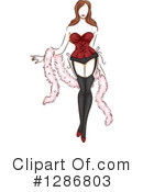 Woman Clipart #1286803 by BNP Design Studio