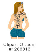 Woman Clipart #1286813 by BNP Design Studio