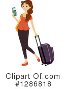 Woman Clipart #1286818 by BNP Design Studio