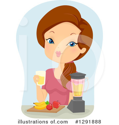 Royalty-Free (RF) Woman Clipart Illustration by BNP Design Studio - Stock Sample #1291888