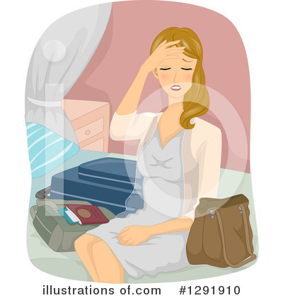 Royalty-Free (RF) Woman Clipart Illustration by BNP Design Studio - Stock Sample #1291910