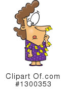 Woman Clipart #1300353 by toonaday