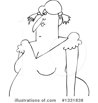 Royalty-Free (RF) Woman Clipart Illustration by djart - Stock Sample #1331838